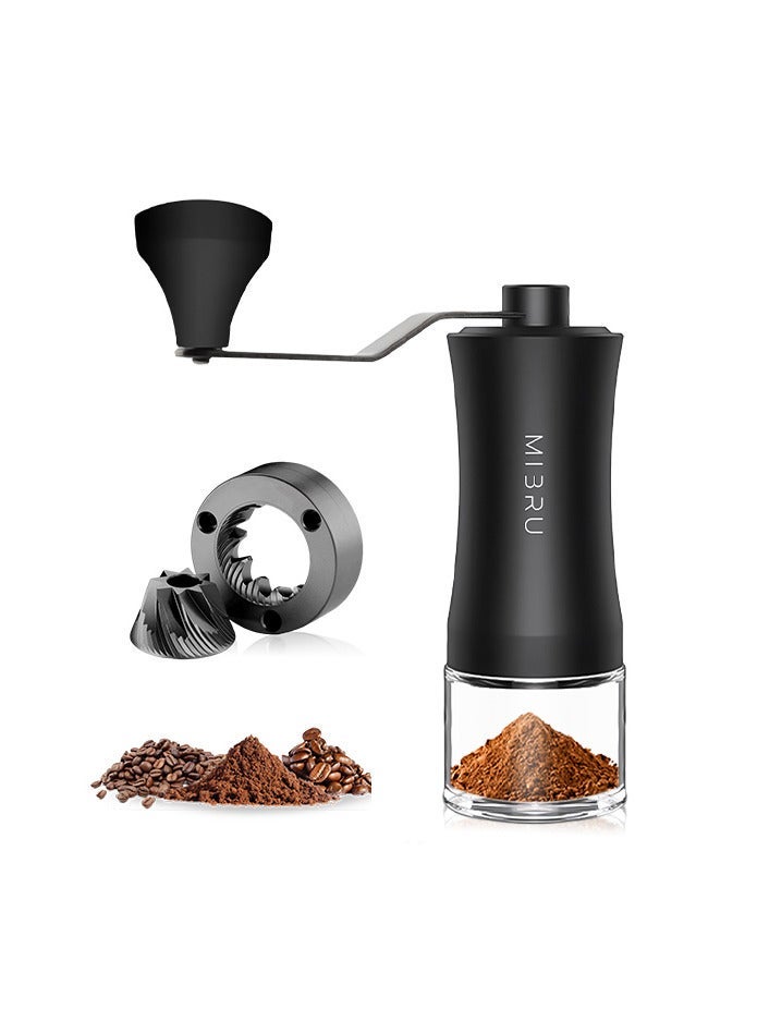 MIBRU V60 Pour Over Premium Drip Coffee Maker Set, 11 in 1 Drip Coffee Maker with Specialty,Coffee Bean Grinder, Coffee Bean Spray Bottle, Coffee Spoon, Coffee Paper Filter, Coffee Dripper, 480Coffee Sharing Pot, Slim Neck Manual Coffee Pot, Restrictor Spout for Drip Coffee Pot, Specialty Coffee Kit, Specialty Coffee Tools, Coffee Machine, Coffee Cup, Coffee Cleaning Kit, Pour-Over Coffee Maker Accessories - Image 3